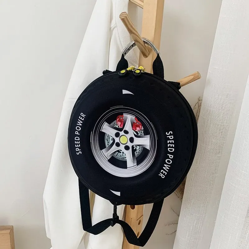 Tyre Shape School Bag