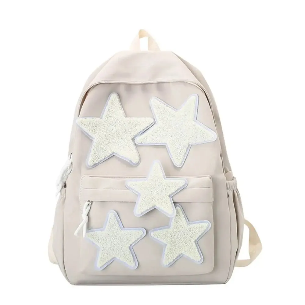 Urban Star Accented Backpack | Stylish and Functional School Bag