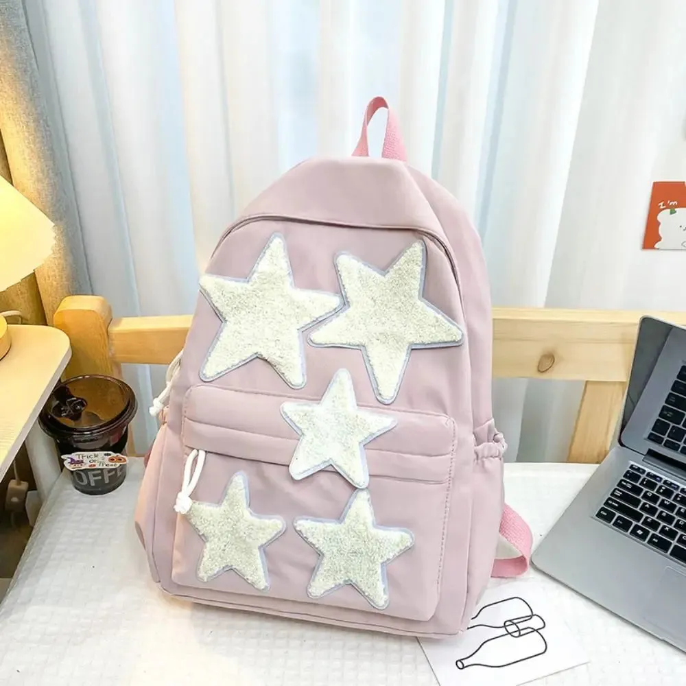 Urban Star Accented Backpack | Stylish and Functional School Bag