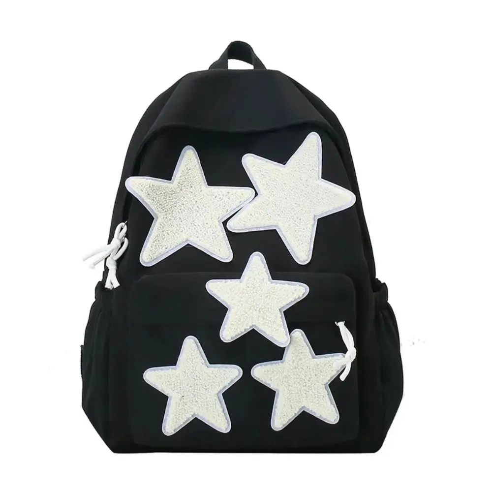 Urban Star Accented Backpack | Stylish and Functional School Bag