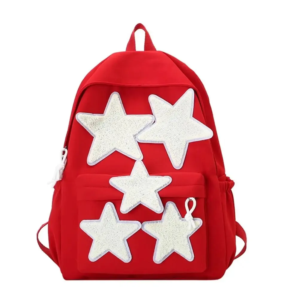 Urban Star Accented Backpack | Stylish and Functional School Bag