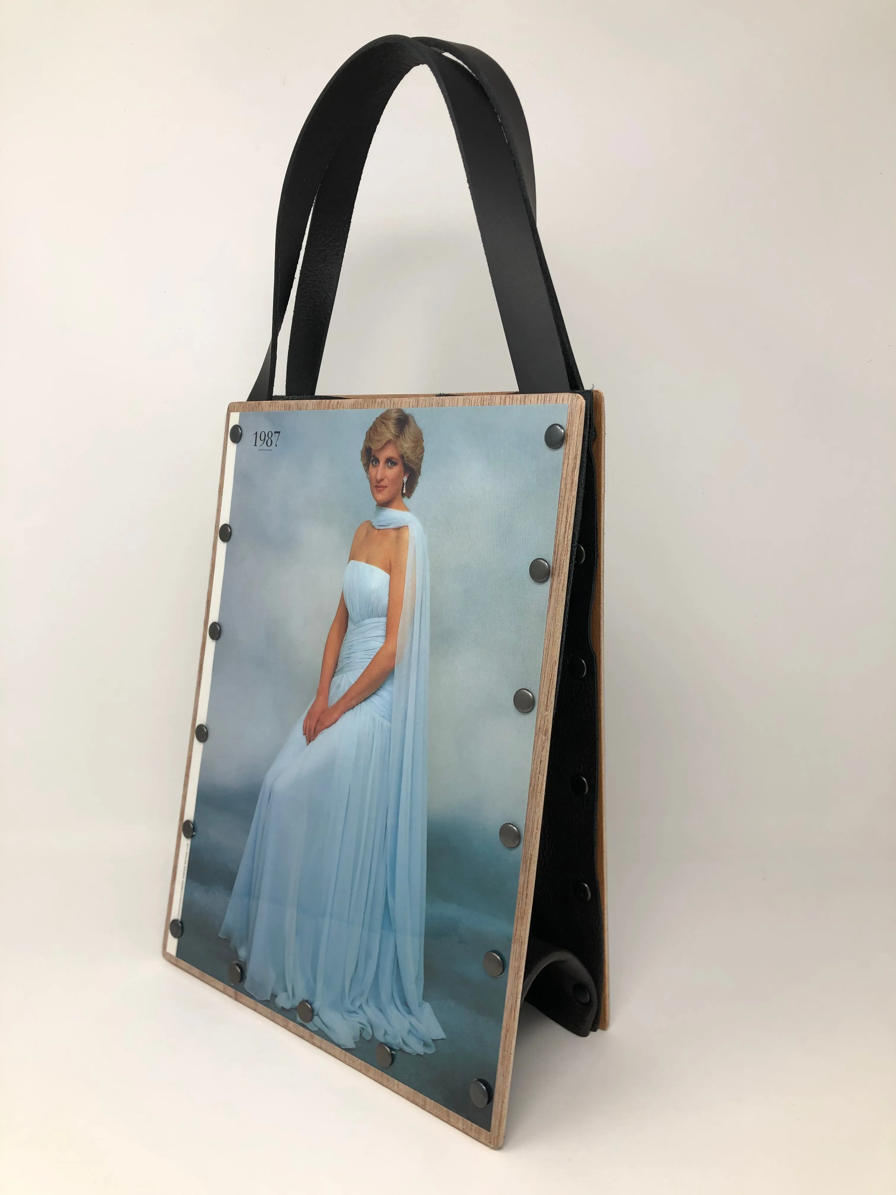 Vintage Graphics Purse - Iconic Women Princess Diana 1987