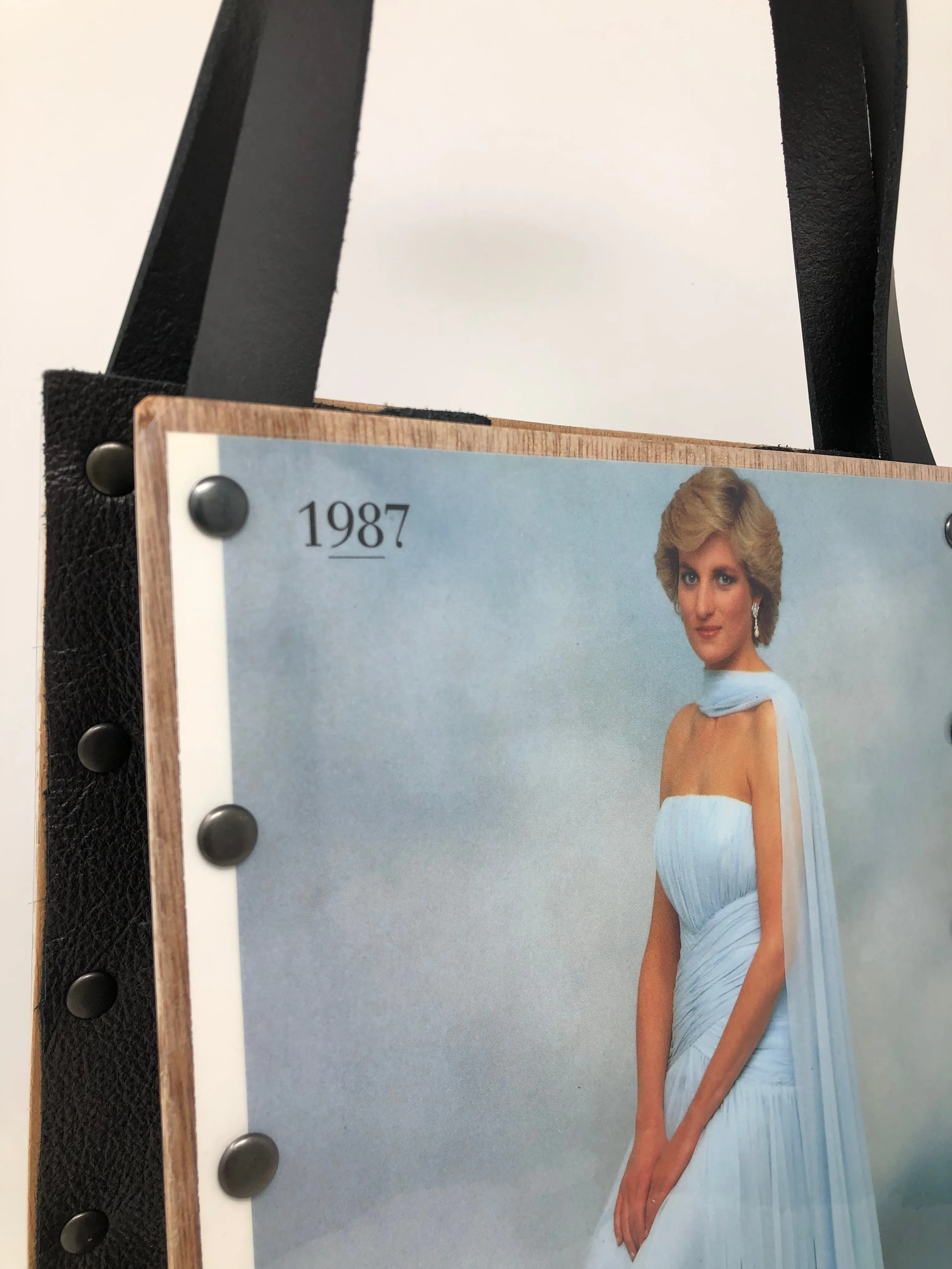 Vintage Graphics Purse - Iconic Women Princess Diana 1987