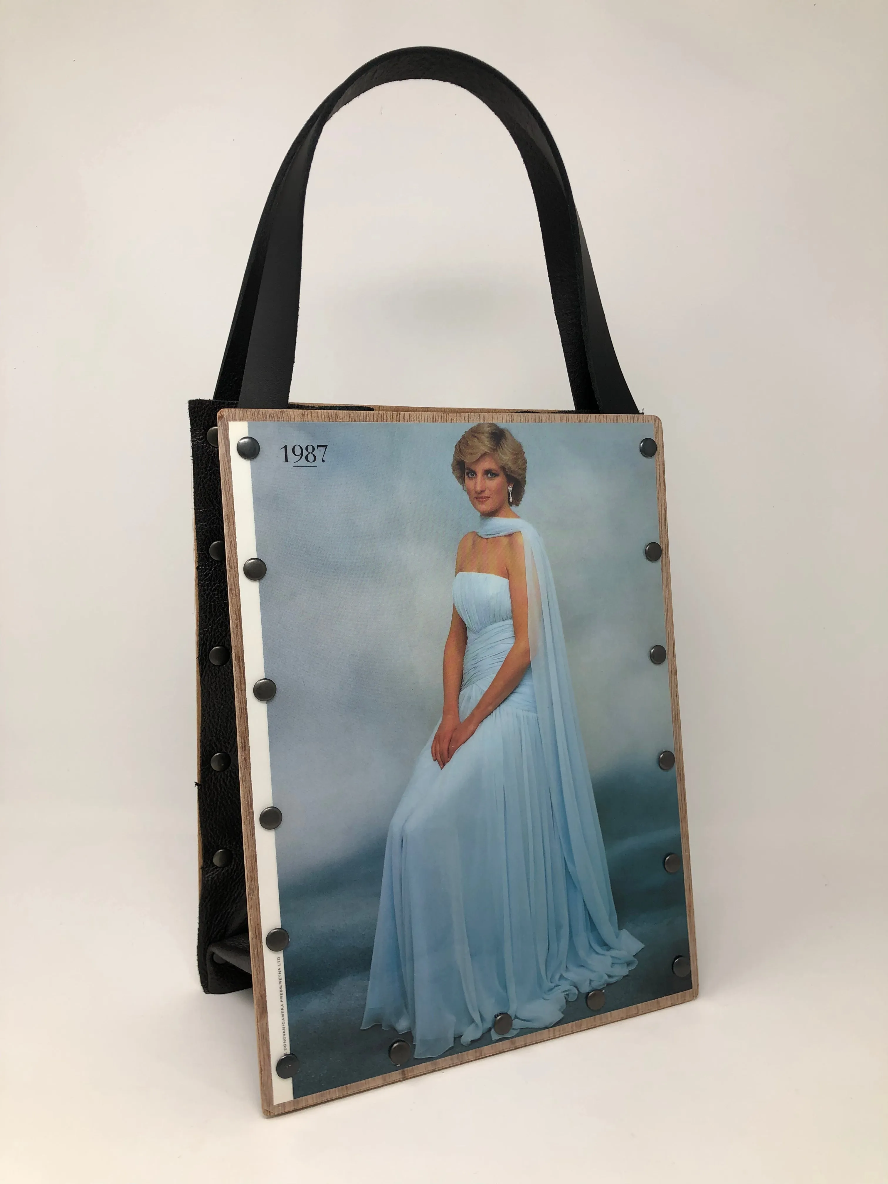 Vintage Graphics Purse - Iconic Women Princess Diana 1987