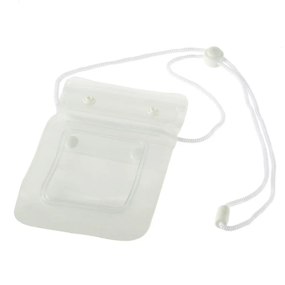 Waterproof Dry Bag Mobile Phone Case Transparent With Scrub