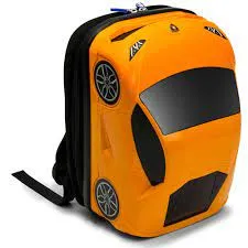 Wellitech Lamborghini Travel Bag Backpack - Orange