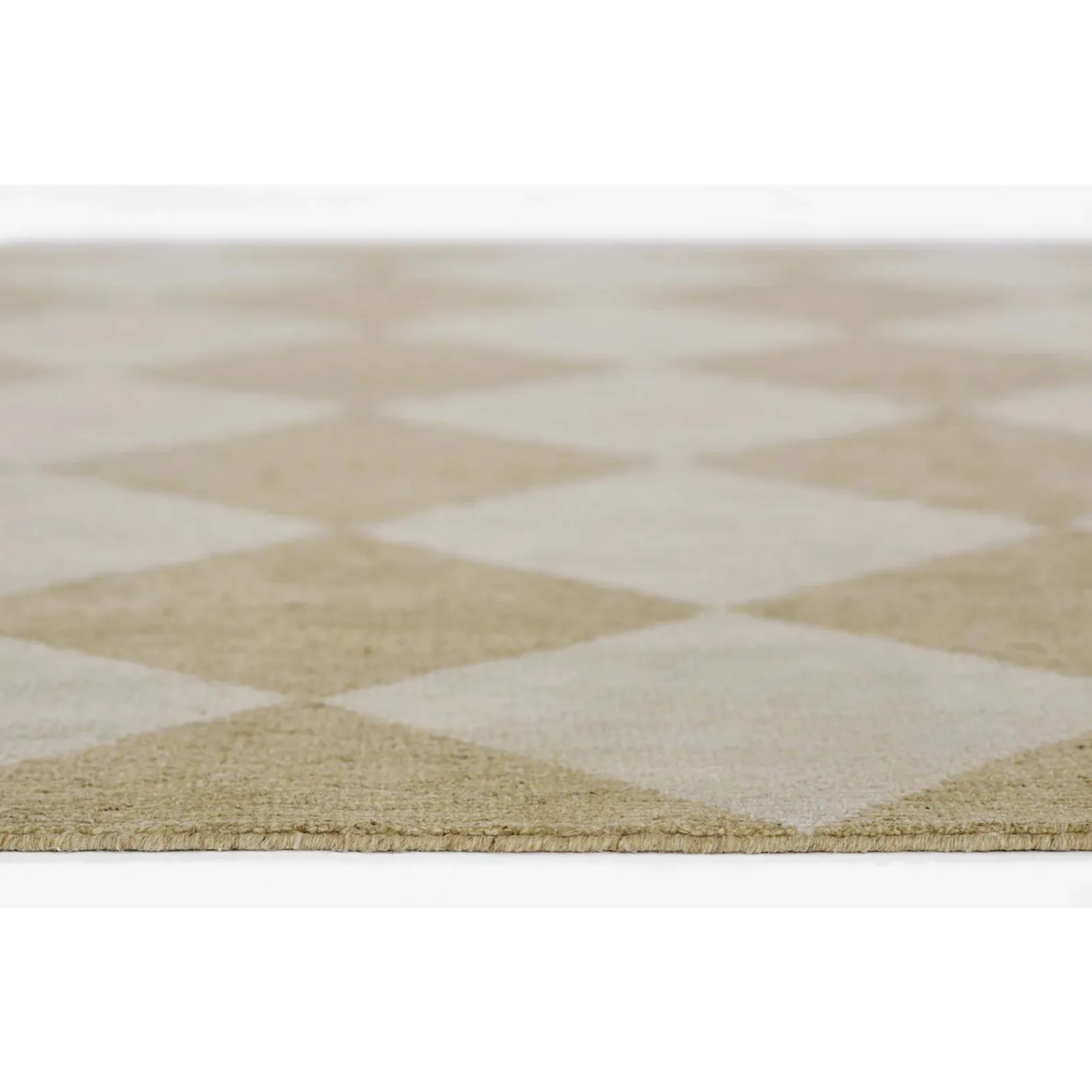 Willa Beige Harlequin Rug