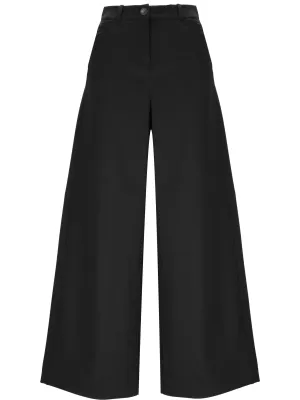 Woman Black Casual Trousers